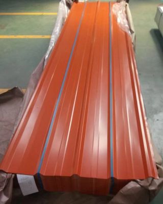 1.5mm Zinc Galvanized Roof Sheet Color Coated Corrugated Steel