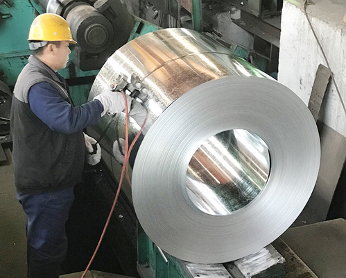 DX51D Z275 Hot Dipped Galvanized Steel Coil 0.3mm Galvalume GI Cold Rolled GL