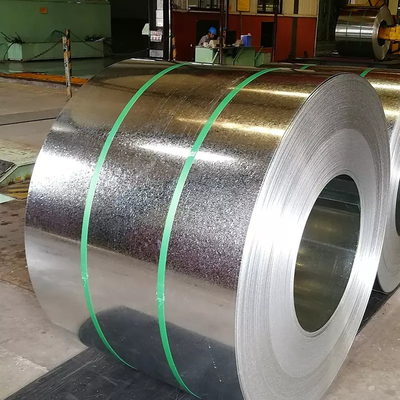Sıcak daldırılmış galvanizli çelik sarmal Astm A653 Dx51d Z275 250g / M2
