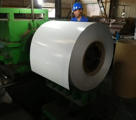 Özel desenler Metal çatı panelleri için kabul edilen PPGI çelik sarmal