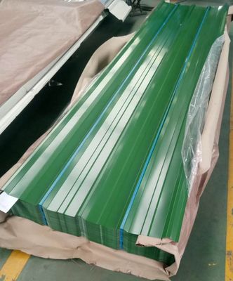 1.5mm Zinc Galvanized Roof Sheet Color Coated Corrugated Steel